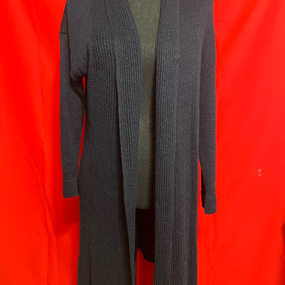Navy Blue Tory Burch Women’s Open Front Cardigan